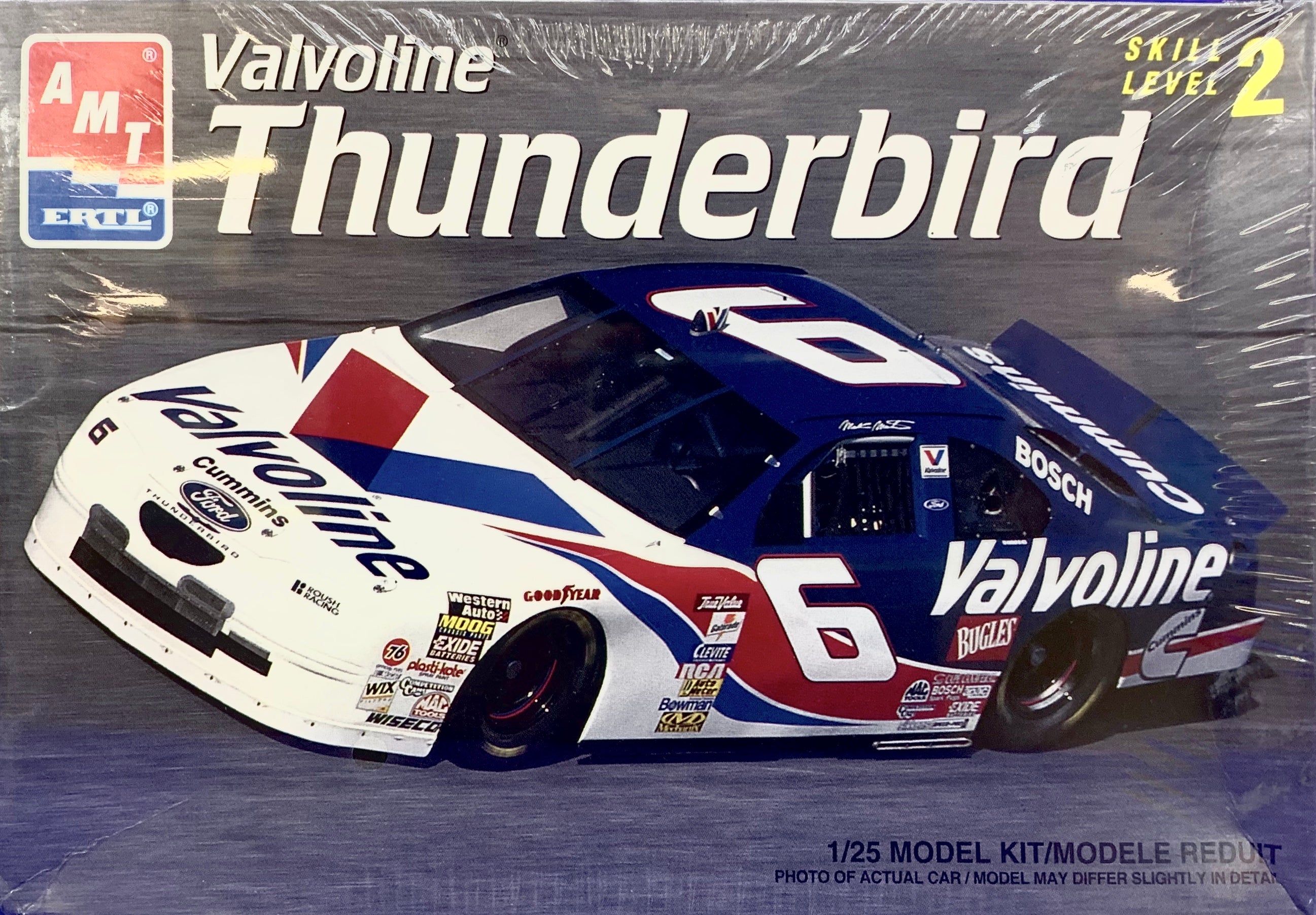 Mark Martin's #6 Valvoline Thunderbird