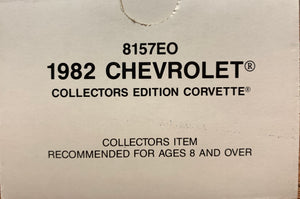 Corvette Chevrolet 1982 Collectors Edition 1/25