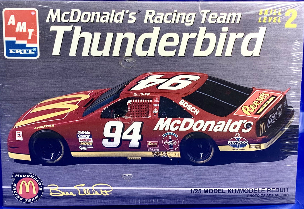 Elliott Bill #94 McDonald's Racing Team Thunderbird 1/25  1995 Issue