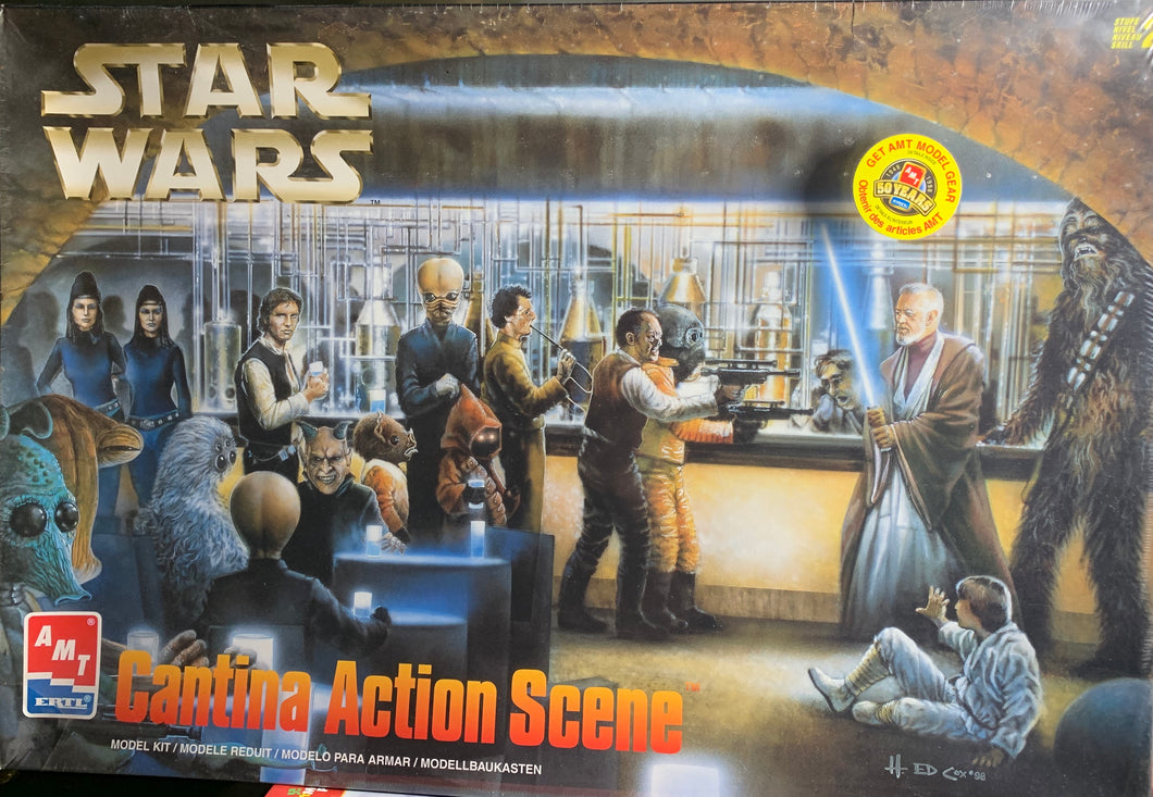 Star Wars Cantina Action Scene 1/72 1998 Issue