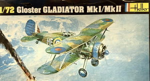 Gloster Gladiator Mk I/Mk II 1/72  1980 Issue