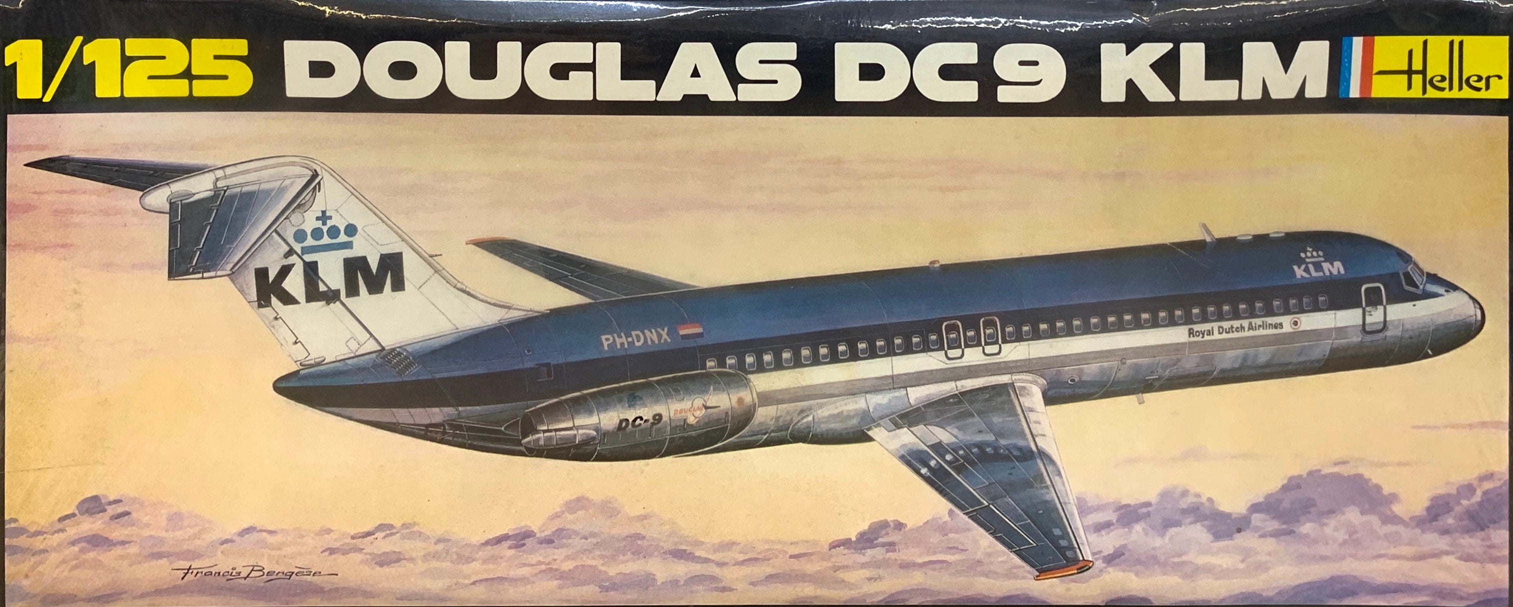 KLM様　専門ページ Douglas DC9 KLM 1/125 Initial 1980 release – J-BarHobbies