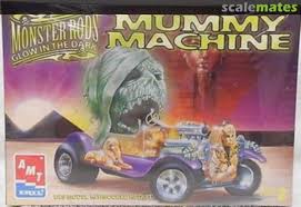 Mummy Machine Master Rods Glow In The Dark 1/25 1996 Issue