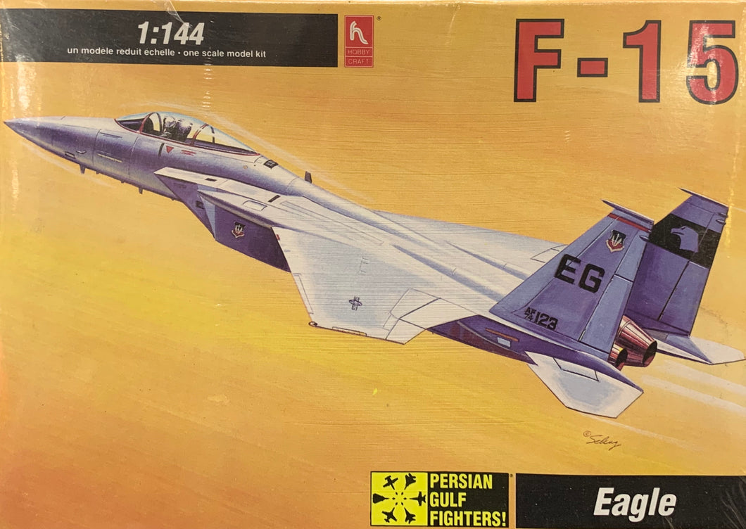 F15 Eagle USAF, Saudi Ara., Isreal 1/144 1992 Issue