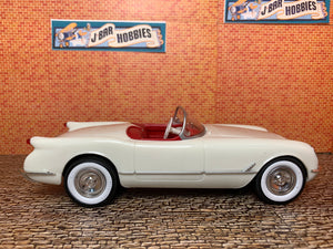Corvette 1953 Convertible in Polo White 1/25
