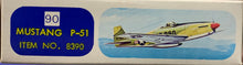 Load image into Gallery viewer, Bachmann Mini Planes, #90 P-51 Mustang 1/150  1970&#39;s issue