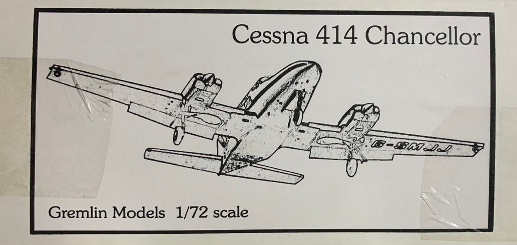 Cessna 414 (Chancellor) 1/72 Resin Resin Kit by Gremlin
