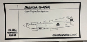 Ikarus S-49A 1/72 Resin kit by Gremlin
