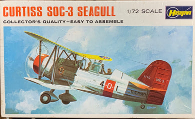 Curtiss SOC-3 Seagull  1/72 1969 Initial Release