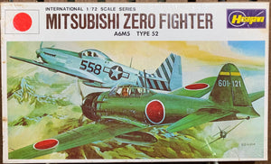 Mitsubishi Zero Fighter A6M5 Type 52  1/72  1972 Issue