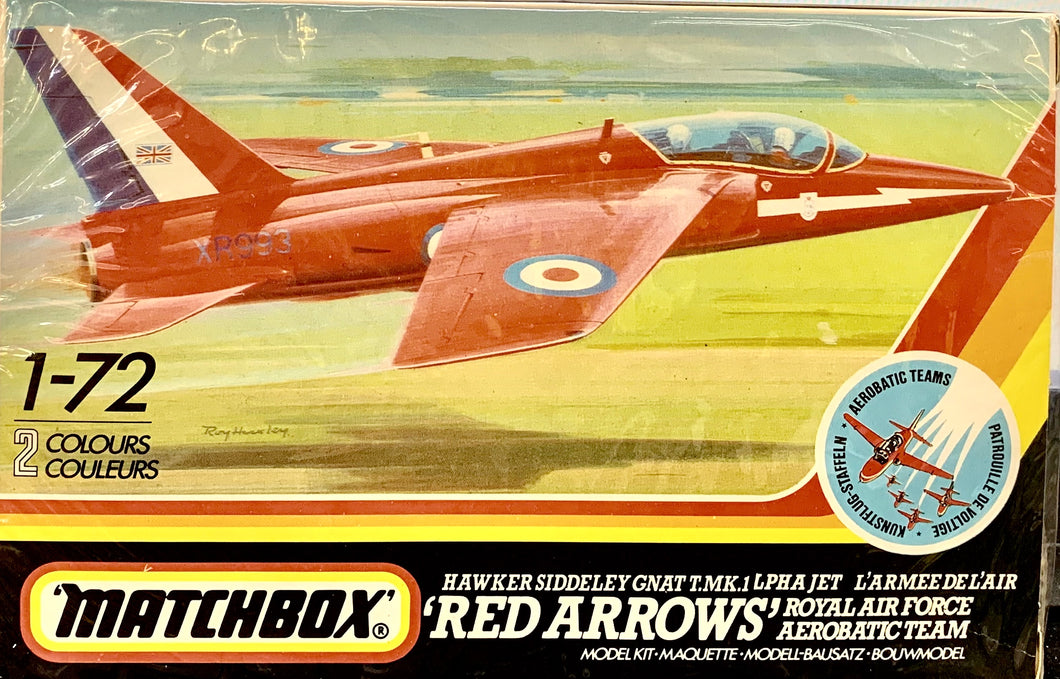 Hawker Siddeley Gnat T.Mk.1 'Red Arrows'  1/72 1983 Issue