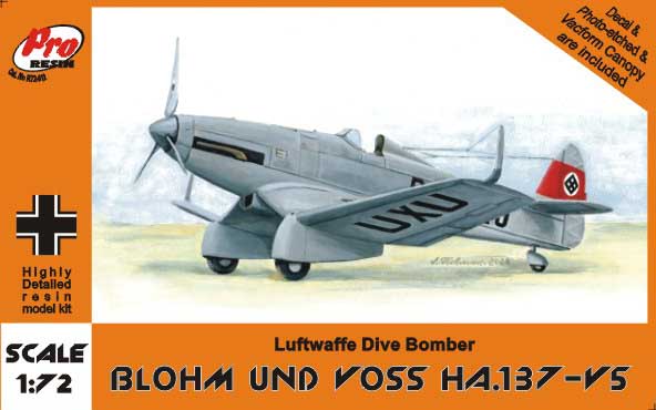 Blohm & Voss HA.137-V5 1/72 – J-BarHobbies