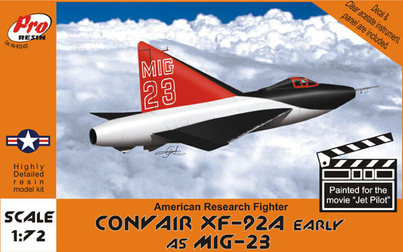 Convair XF-92A (Early) 1/72
