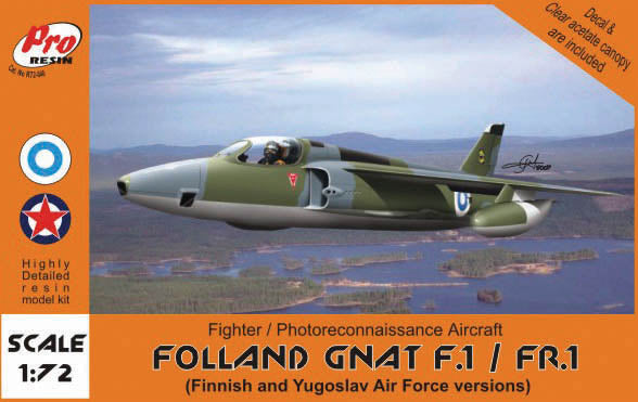 Folland Gnat F.1/FR.1 1/72