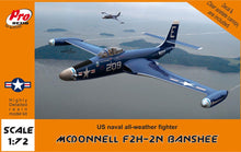 Load image into Gallery viewer, McDonnell Banshee F2H-2N 1/72