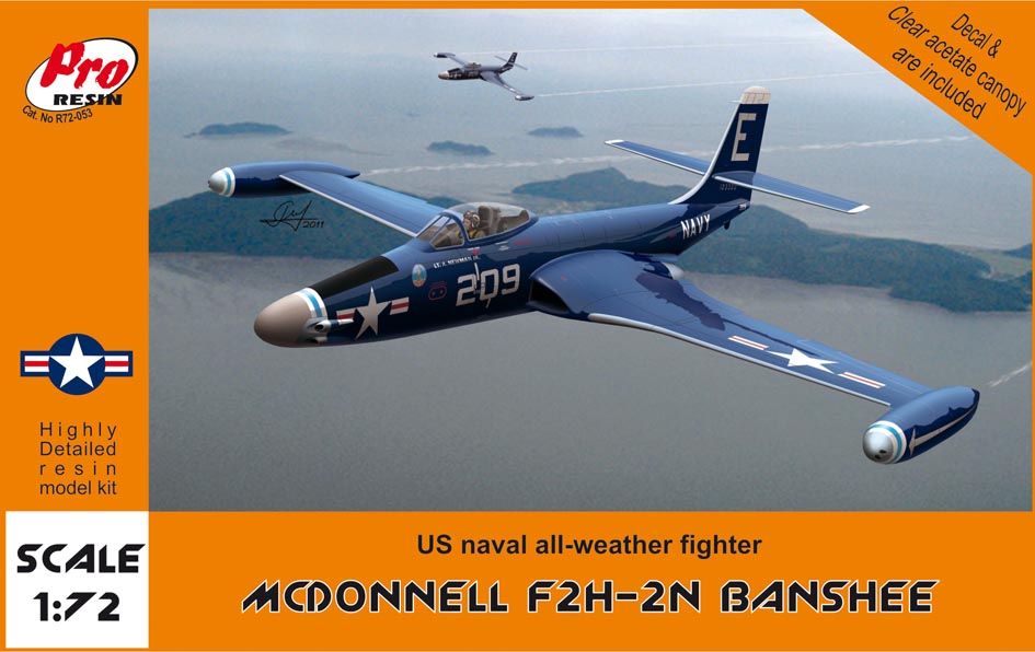 McDonnell Banshee F2H-2N 1/72
