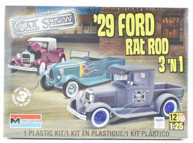 Model A Ford 1929 Rat Rod 3 'n 1 Car Show  1/25