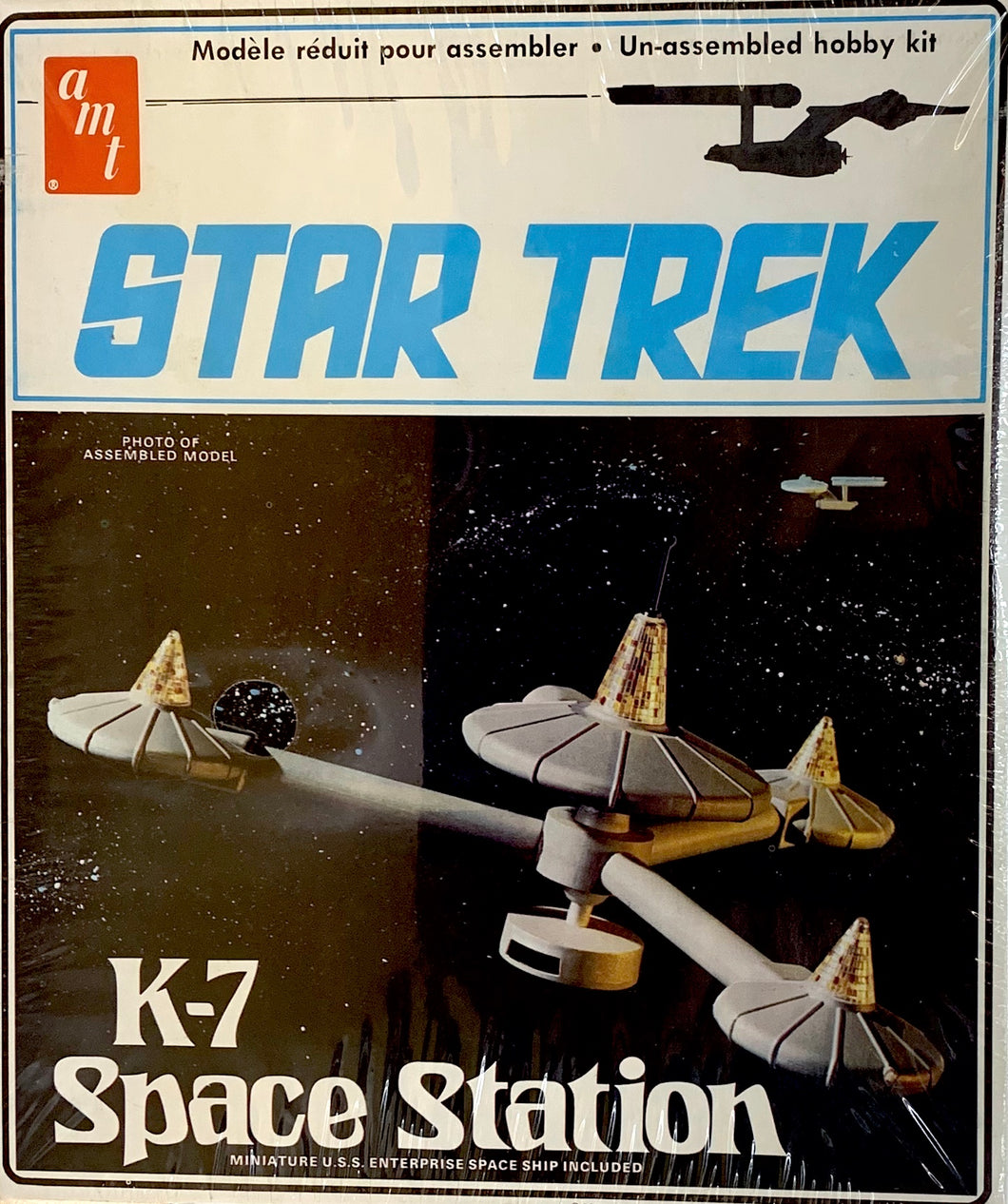 Star Trek K-7 Space Station  1/7600 Initial 1976 release