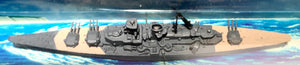 KM SCHARNHORST German Battleship 1/1200 Scale Diecast