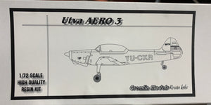 Utva Aero 3 1/72 Resin Kit by Gremlin