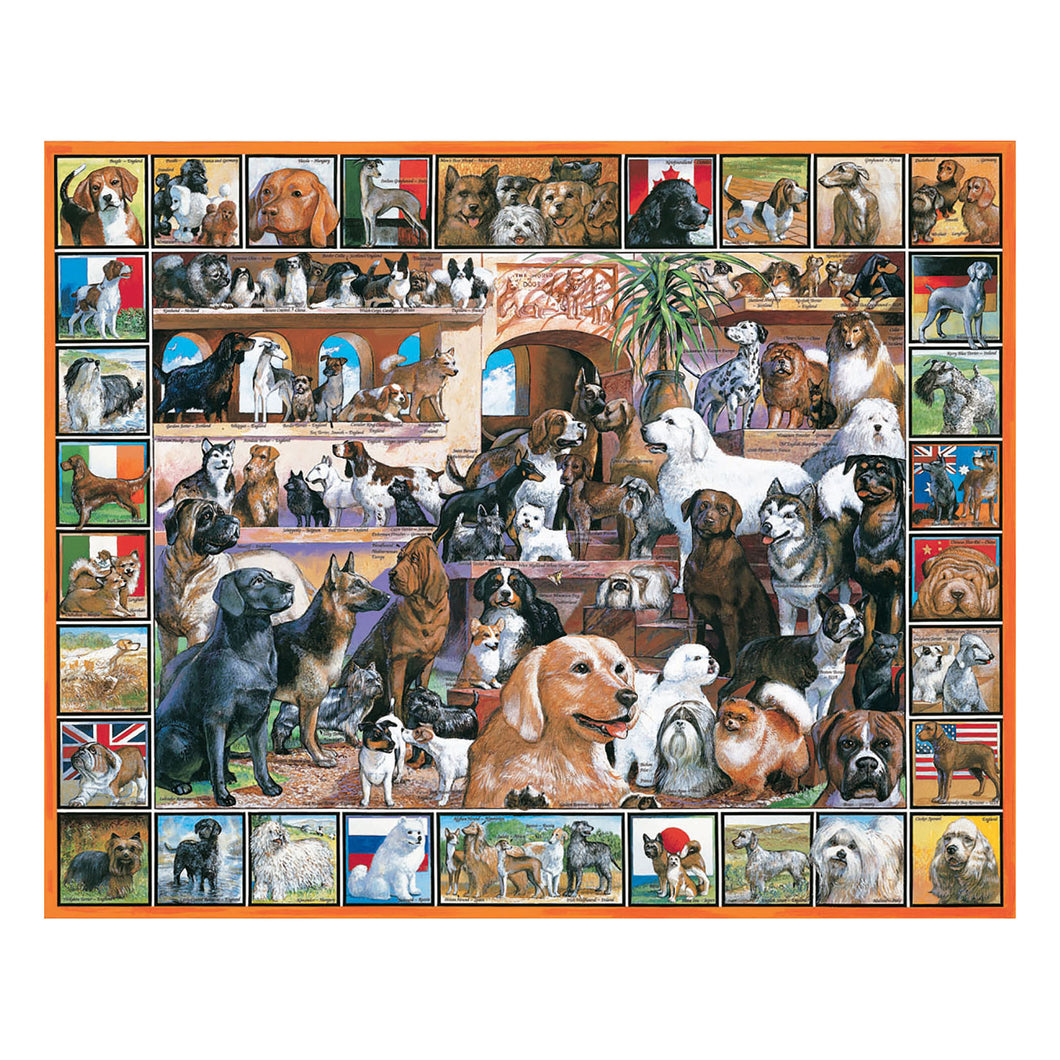 World of Dogs - 1000pc Jigsaw Puzzle, (141)