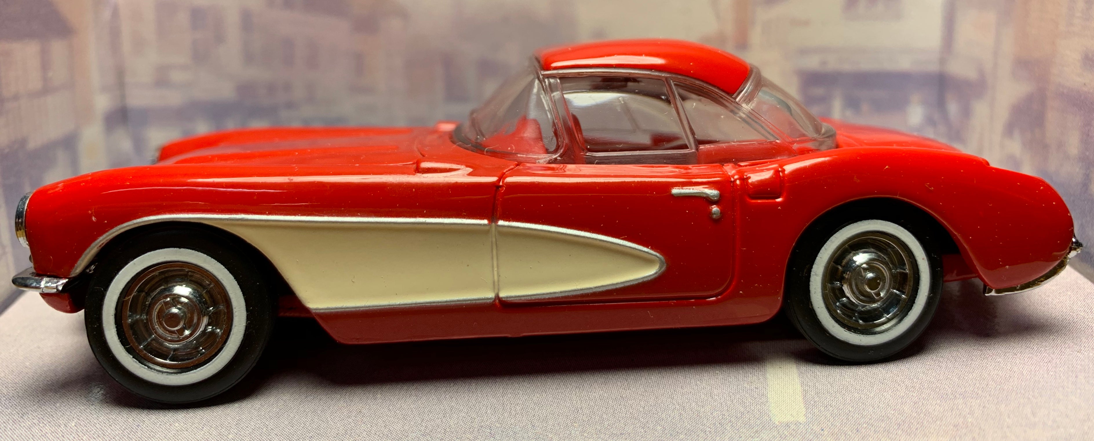 Dinky Item DY-23 1956 Chevrolet Corvette Red 1/43 – J-BarHobbies