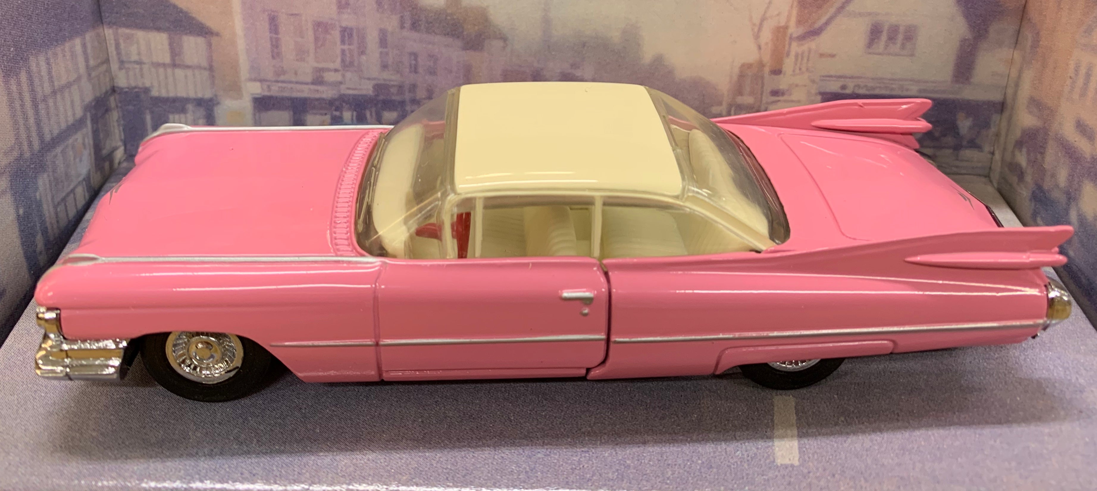 1959 Cadillac Coupe DeVille ダイキャスト 1959 Cadillac Coupe DeVille Red 1/24 Diecast Model Car by