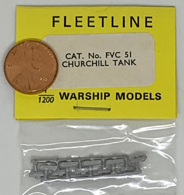 CHURCHILL TANK (Kampfpanzer) 1/1200 10 pcs per pack