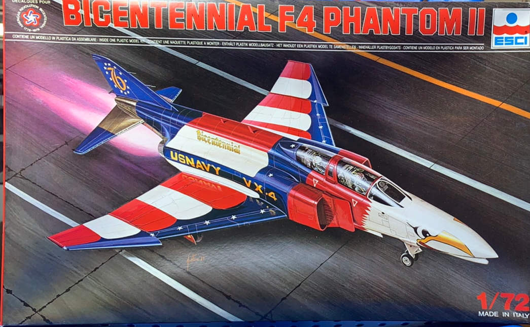 Bicentennial F4 Phantom II  1/72  1984 ISSUE