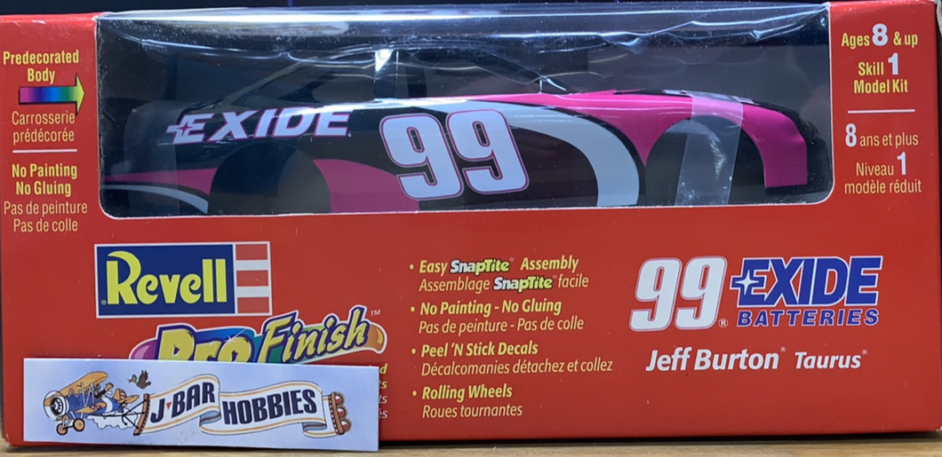 Burton Jeff, #99 Exode Batteries Taurus 1/24 SnapTite