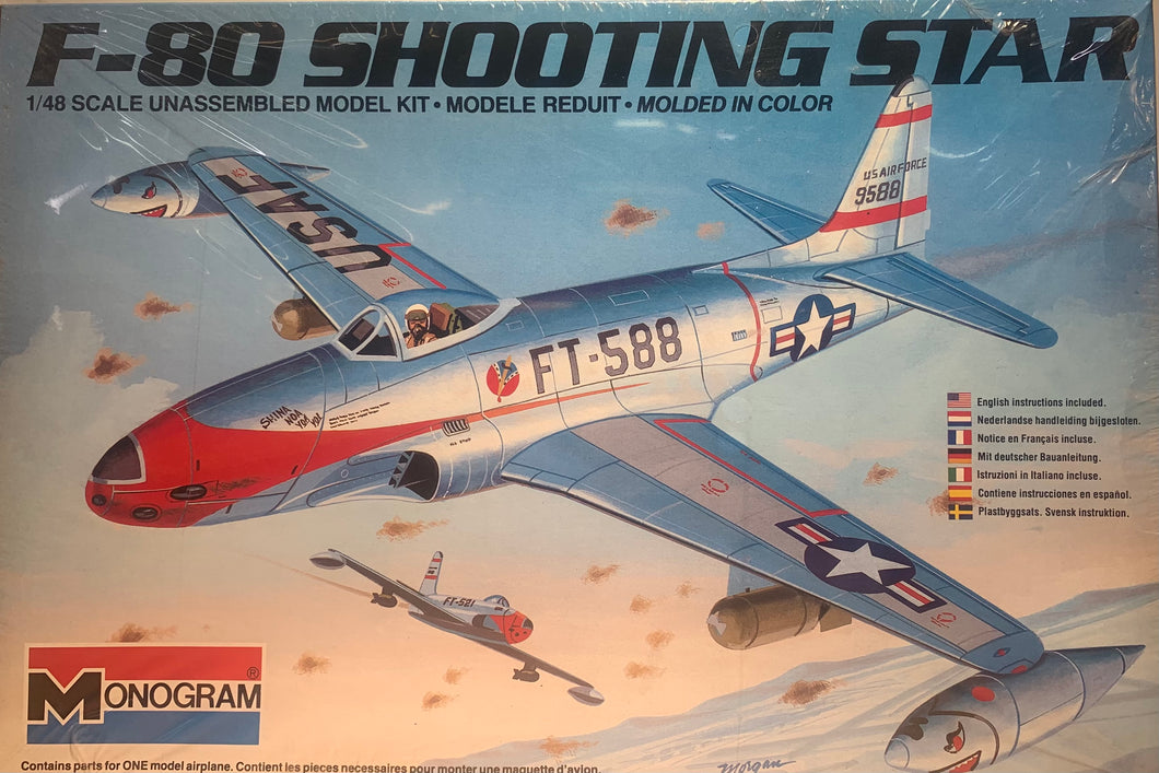 F-80 Shooting Star  1/48 scale