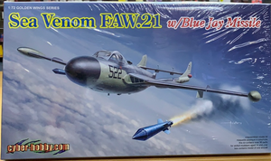 de Havilland Sea Venom FAW.21 with Blue Jay missile