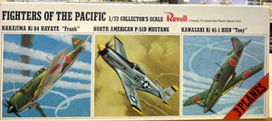 3-KITS Nakajima Ki 84 Hayate "Frank" - North American P-51 Mustang - Ki 61 Hien "Tony"