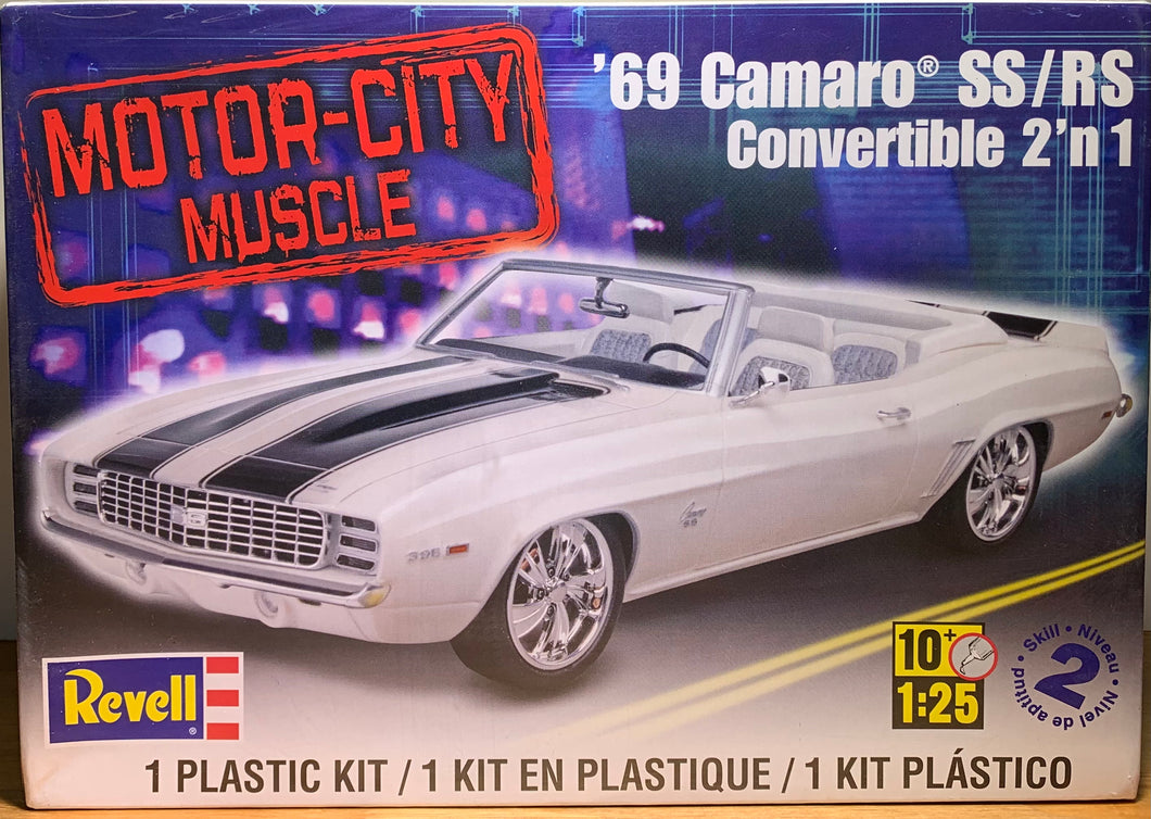 1969 Chevrolet Camaro SS/RS Motor-City Muscle 1/25