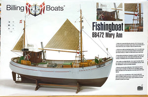 Mary Ann Fishing Boat 1/33