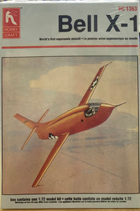 Bell X-1 World's first supersonic aircraft  1/72 Initial 1991 Release