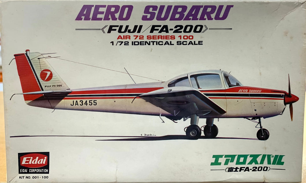Aero Subaru FUJI/FA-200 1/72 Initial 1972 Release
