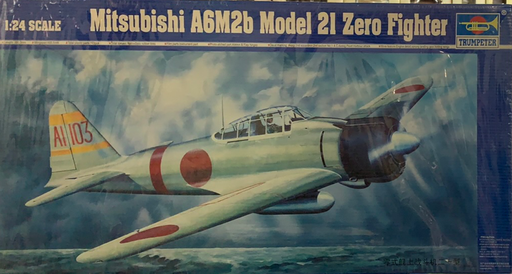 三菱　A6M2b Model 21 Zero Fighter 1/24 Amazon.com: Tamiya Models Mitsubishi A6M2b Zero Fighter