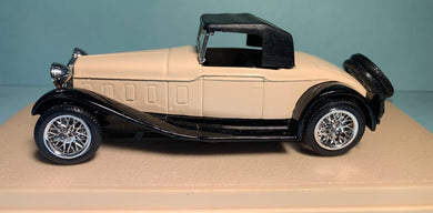 Delage D8S Cabriolet 1932 Capote 1/43