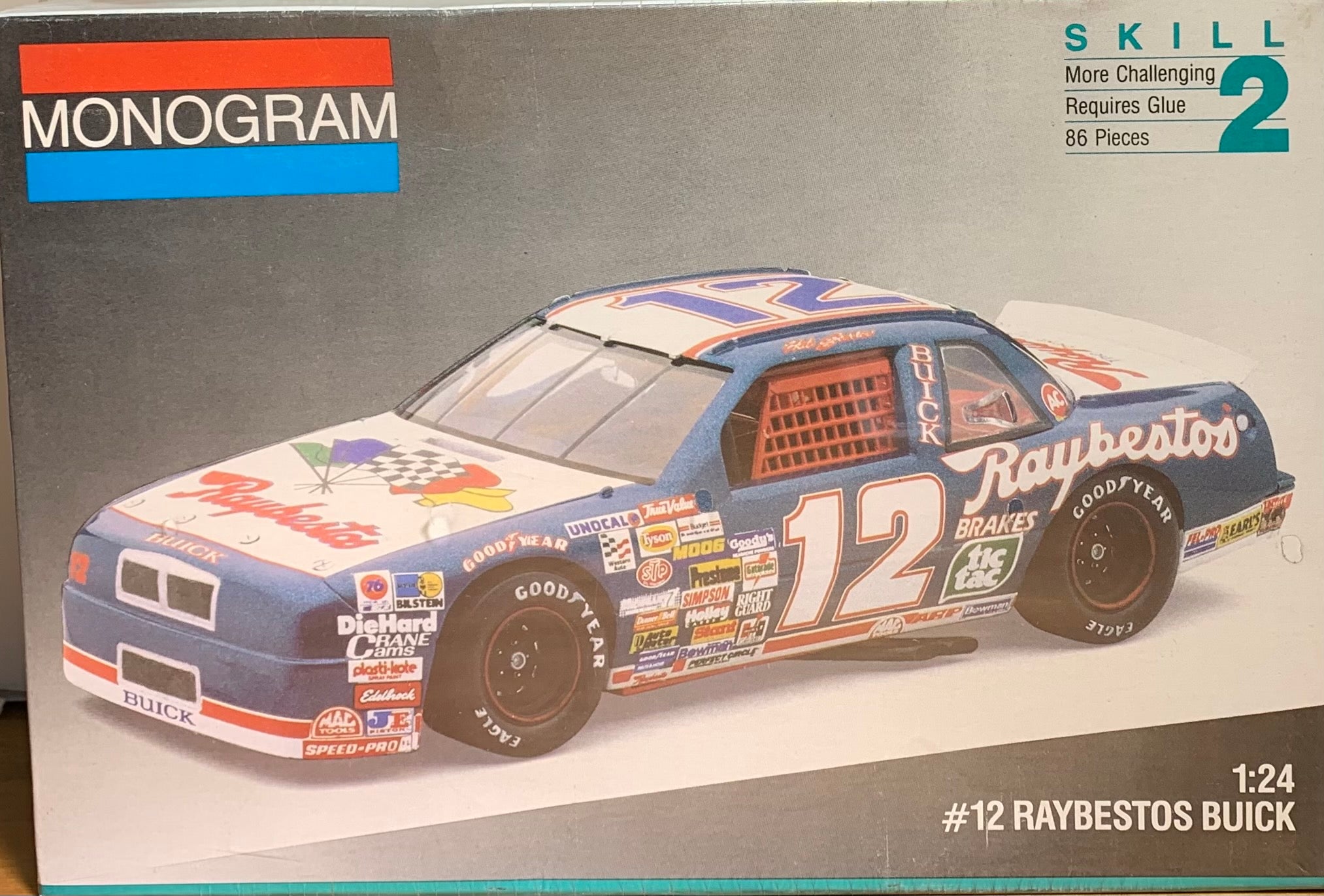 オーセンティックモデルス セントルイス号 Hut Stricklin's #12 Raybestos Buick 1/24 – J-BarHobbies