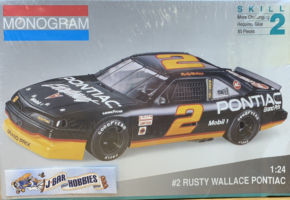 Wallace Rusty #2 Pontiac Excitement Grand Prix 1/24 – J-BarHobbies