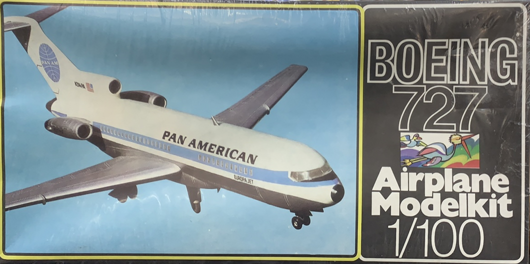727 Boeing Pan Am 1/100  1987 ISSUE