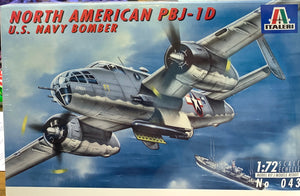 North American PBJ-1D U.S. NAVY BOMBER 1/72 1994 ISSUE
