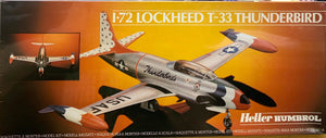 Lockheed T-33 Thunderbird 1/72 1985 ISSUE