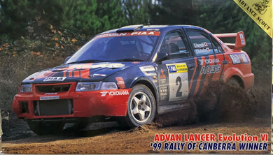 ADVAN Lancer Evolution VI '99 Rally of Canberra Winner 1/24