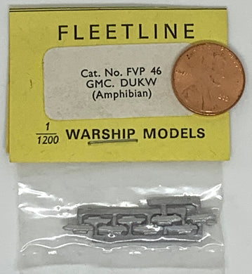 Gmc Dukw Amphibian (Amphibien-Fahrzeug) 1/1200 10 pcs/pack