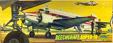 Beechcraft Super 18 Twin Beech  1/60 1963 ISSUE