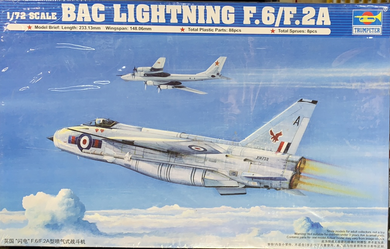 BAC Lightning F.6/R.2A 1/72