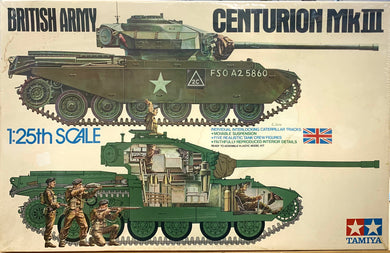 British Army Centurion Mk III Display model   1/25  1973 ISSUE