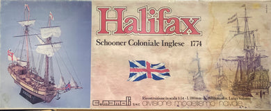 Schooner Coloniale Inglese 1774 Halifax 1/54 Length: 24